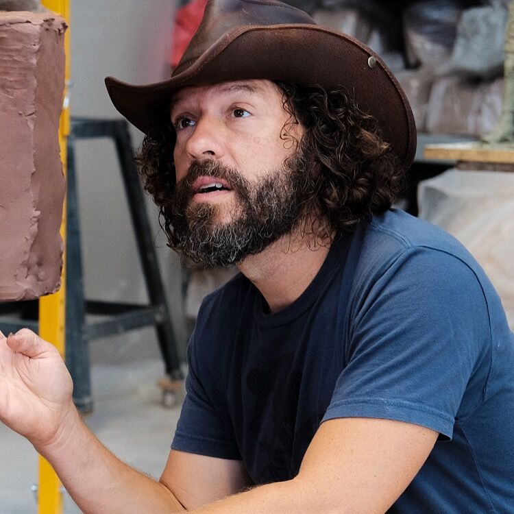 JAMIE-WITH-MARRIOTT-STATUE