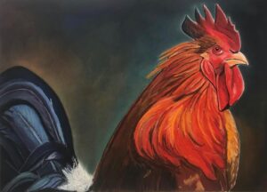Sara-Cottingham_Rooster_pastel-1