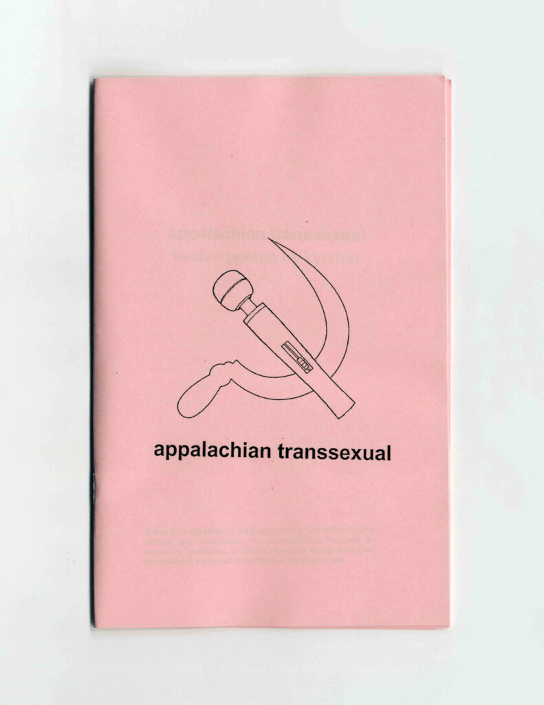 Appalachian Transsexual front book cover by Krysten Nerys Hodge west virginia writer